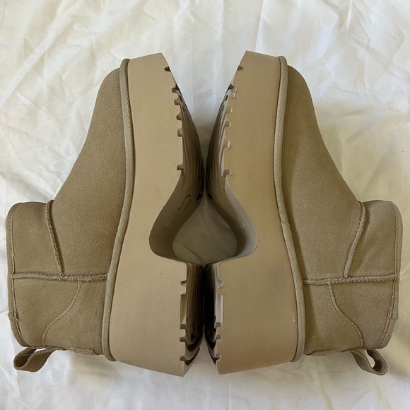 UGG Classic Ultra Mini New Heights Platform Boots - Picture 6 of 12